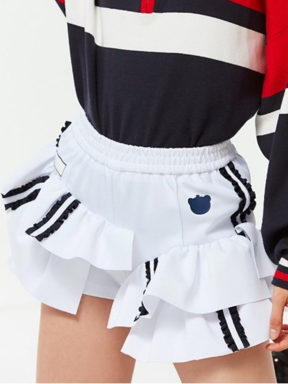 Nicopanda frill ruffle shorts